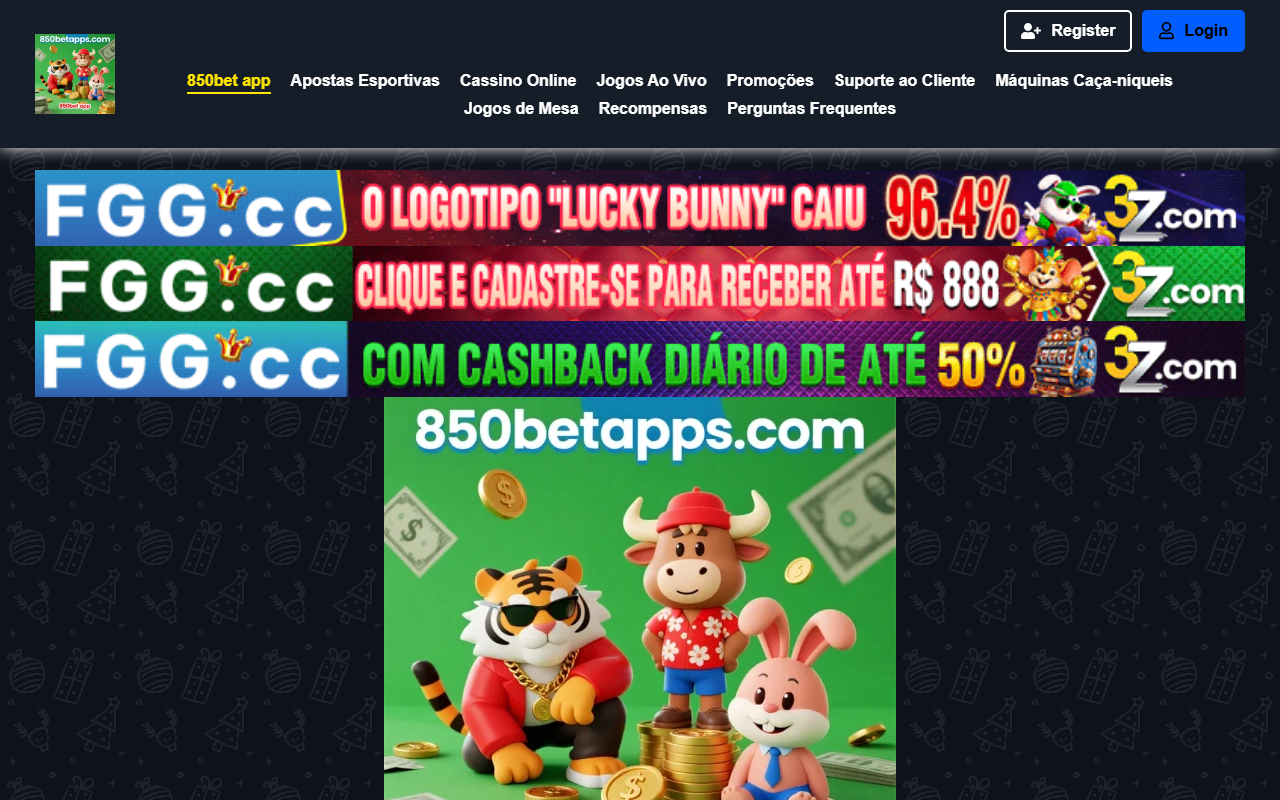 850betapps.com screenshot