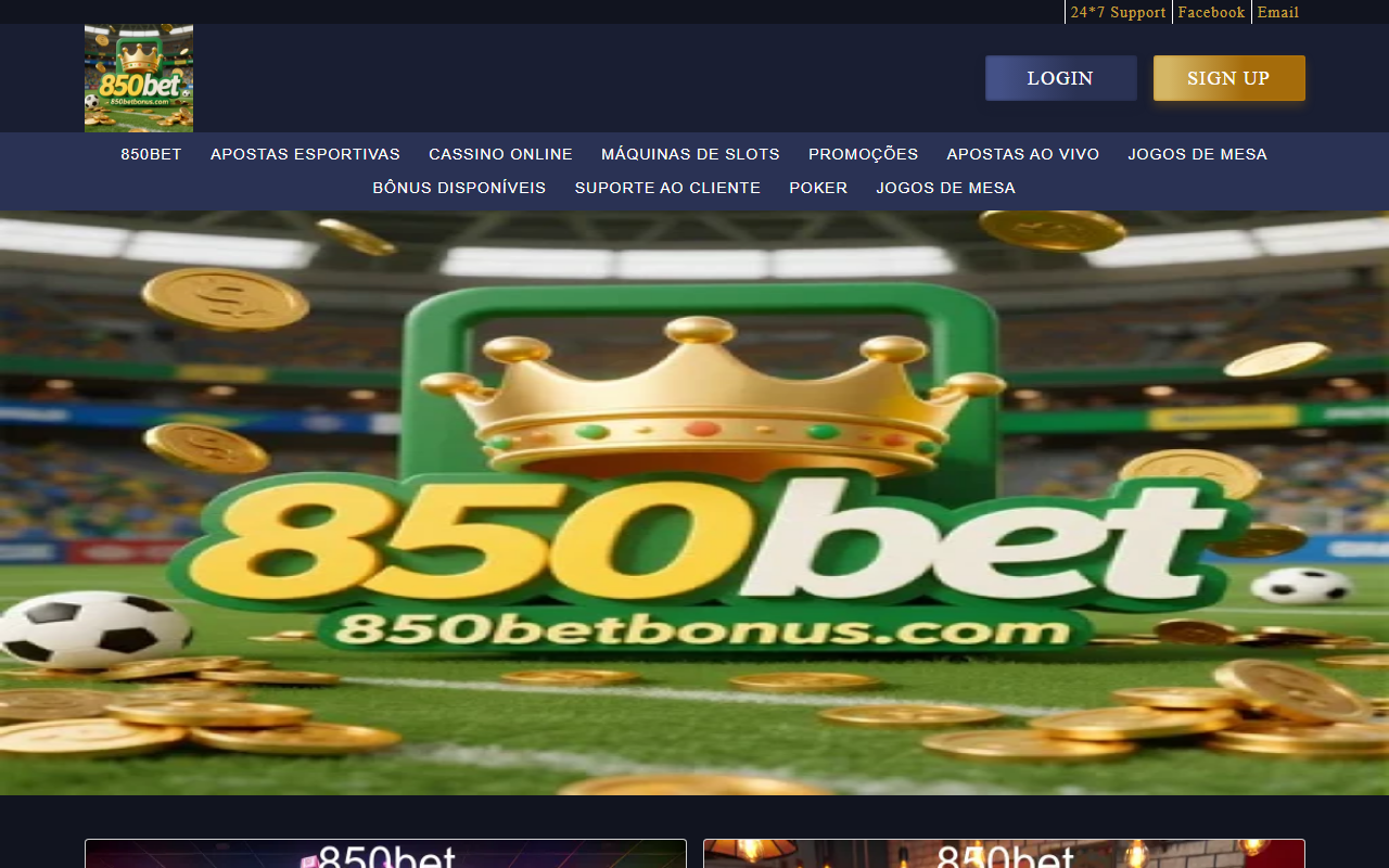 850betbonus.com screenshot