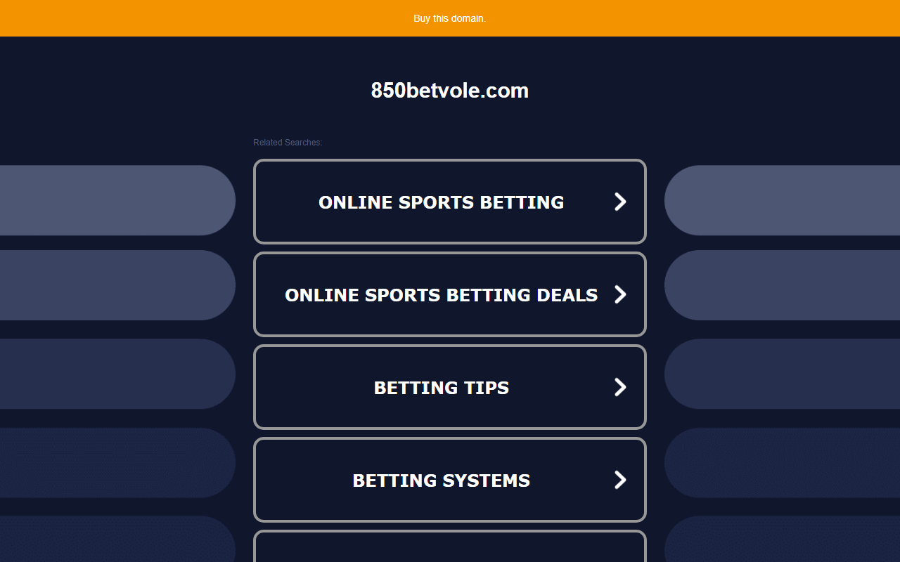 850betvole.com screenshot