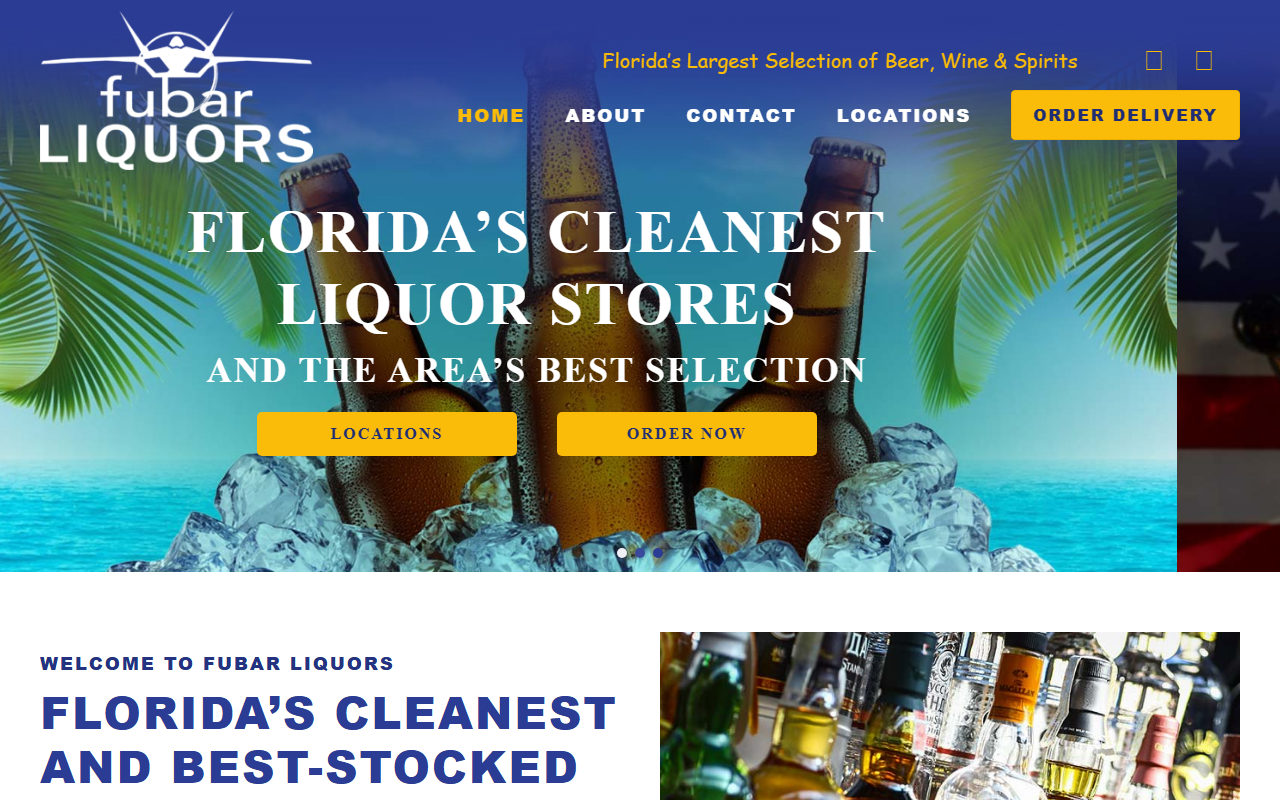 850liquors.com screenshot