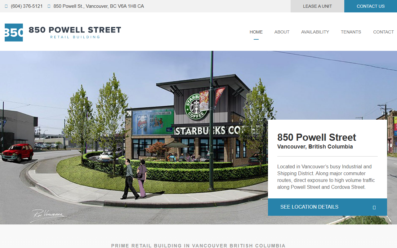 850powellstreet.com screenshot