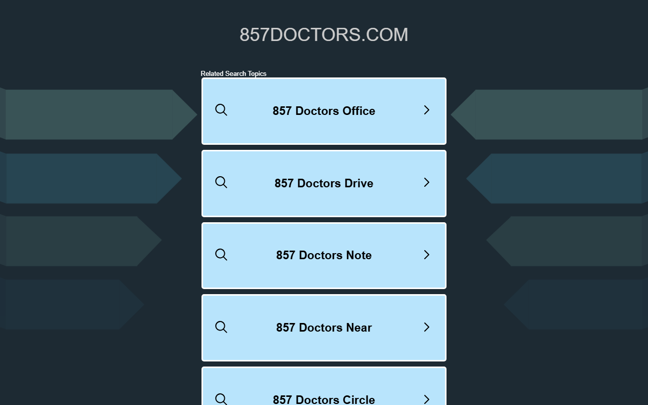 857doctors.com screenshot