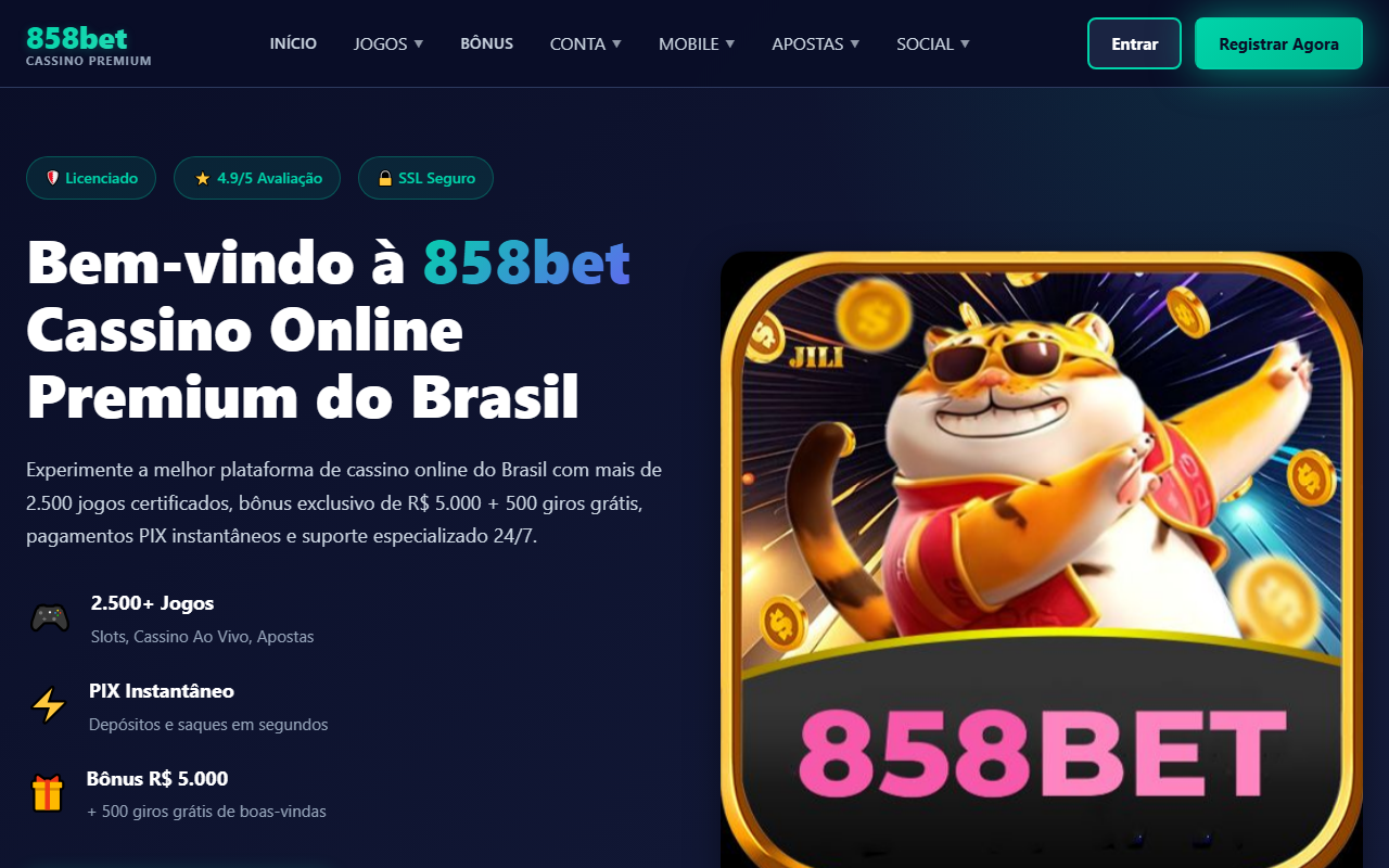 858betjogos.com screenshot