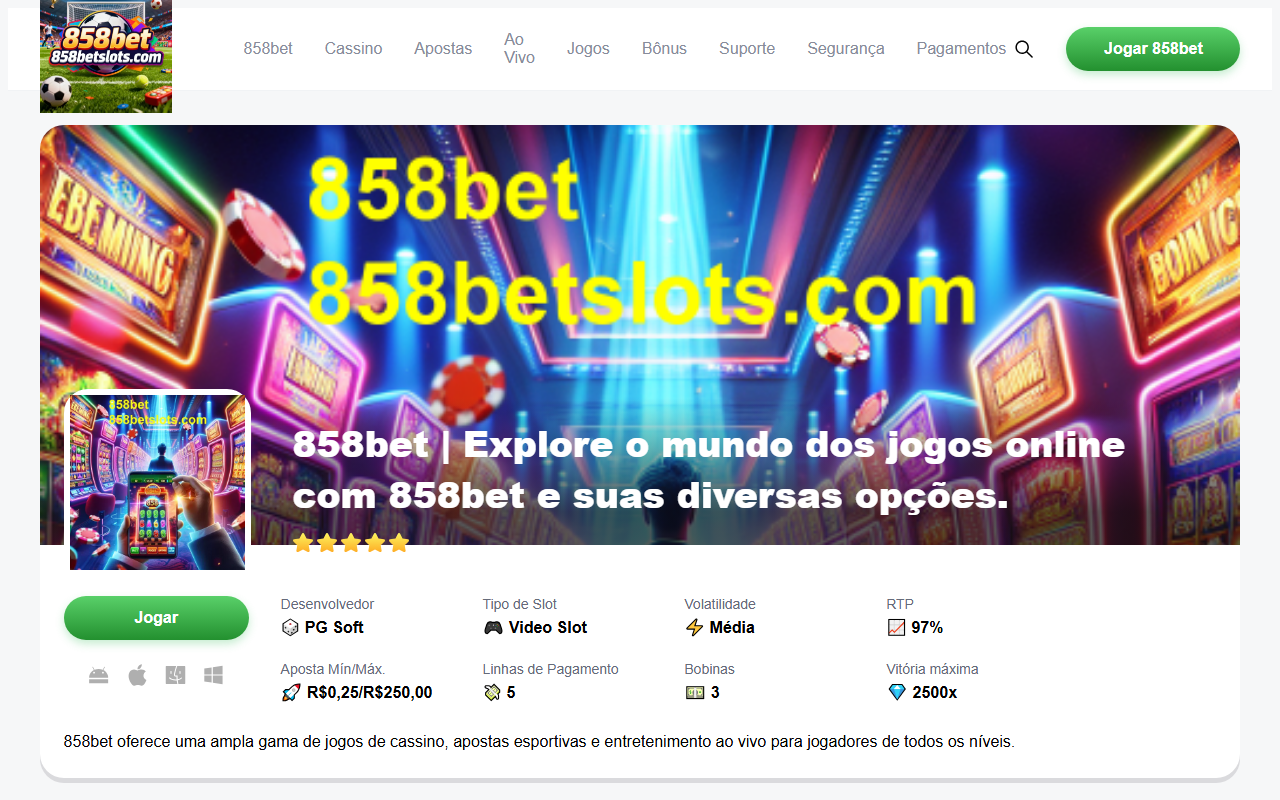 858betslots.com screenshot