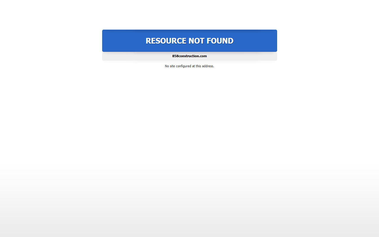 858construction.com screenshot