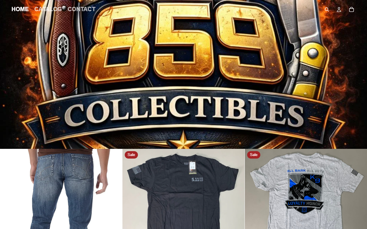 859collectibles.com screenshot