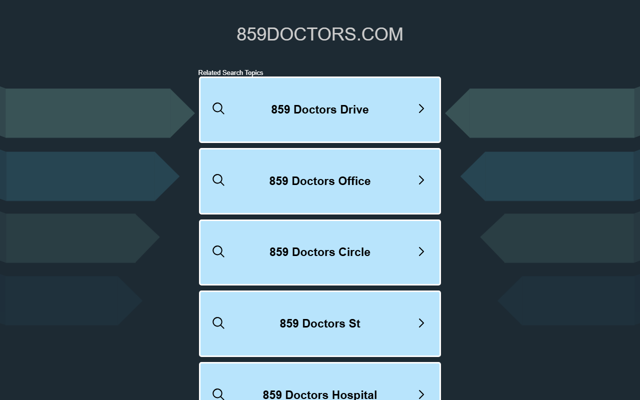 859doctors.com screenshot