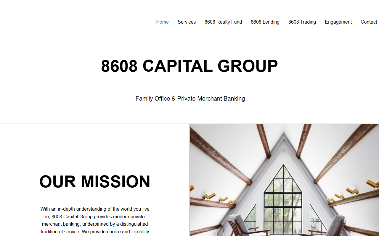 8608capital.com screenshot