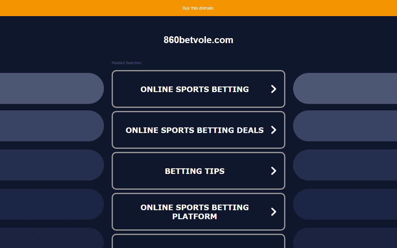 860betvole.com screenshot