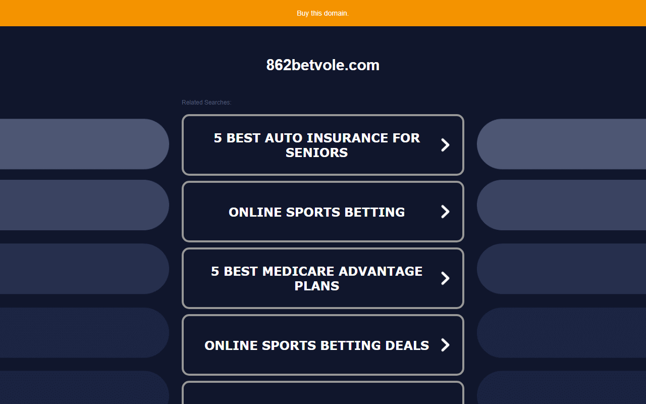 862betvole.com screenshot