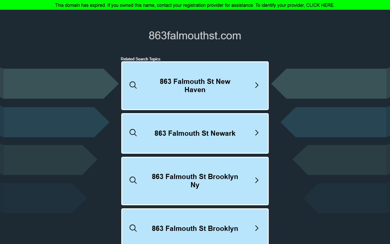 863falmouthst.com screenshot