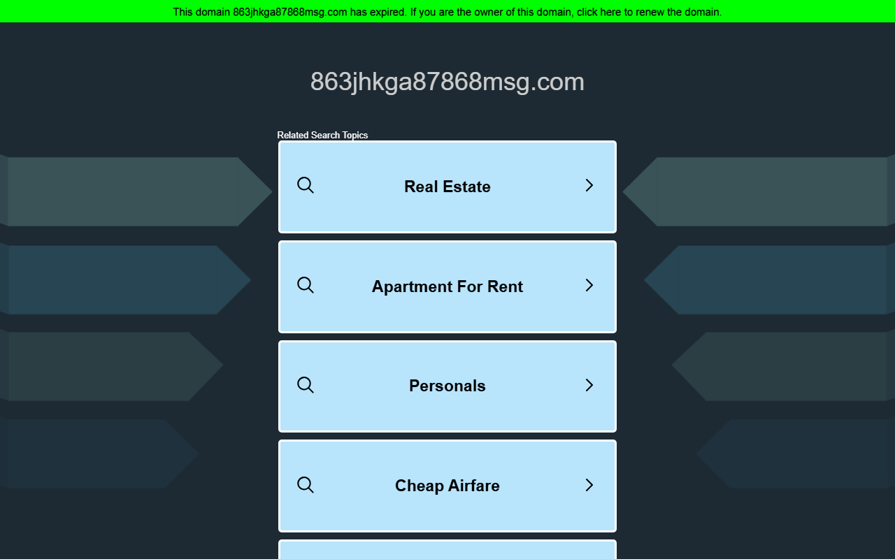 863jhkga87868msg.com screenshot