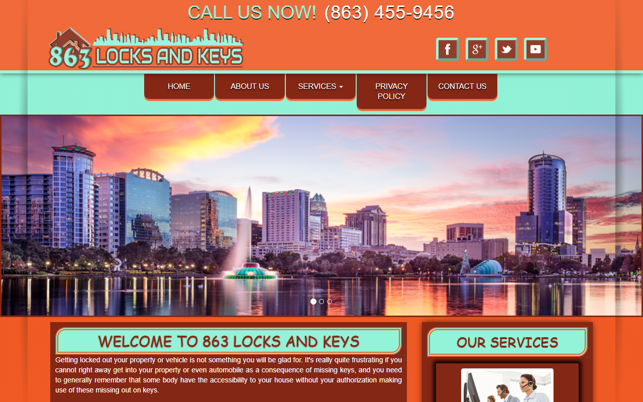 863locksandkeys.com screenshot