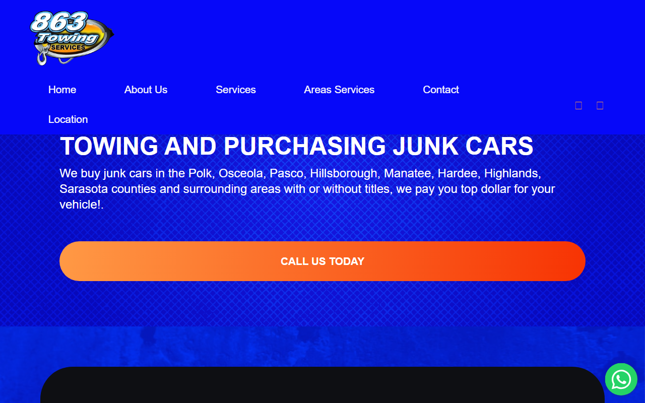 863towingservice.com screenshot