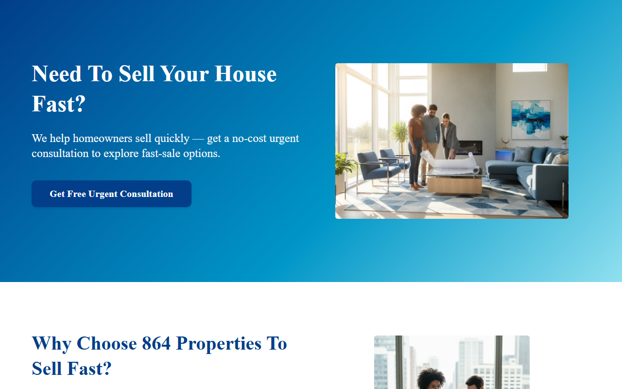 864properties.com screenshot
