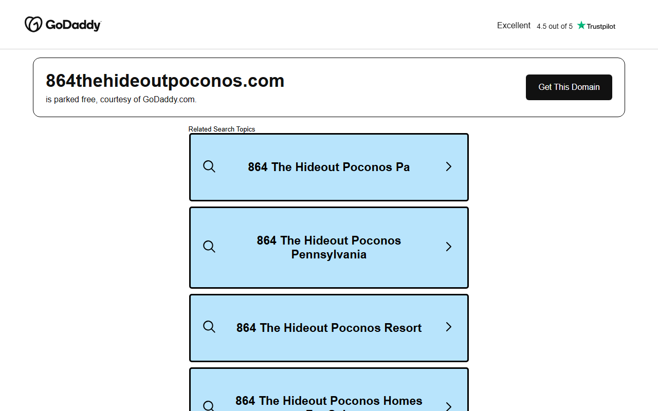 864thehideout.com screenshot