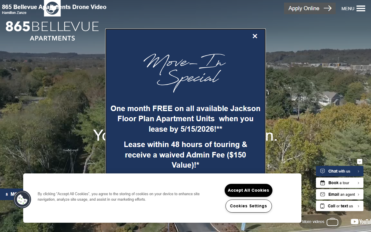 865bellevue.com screenshot
