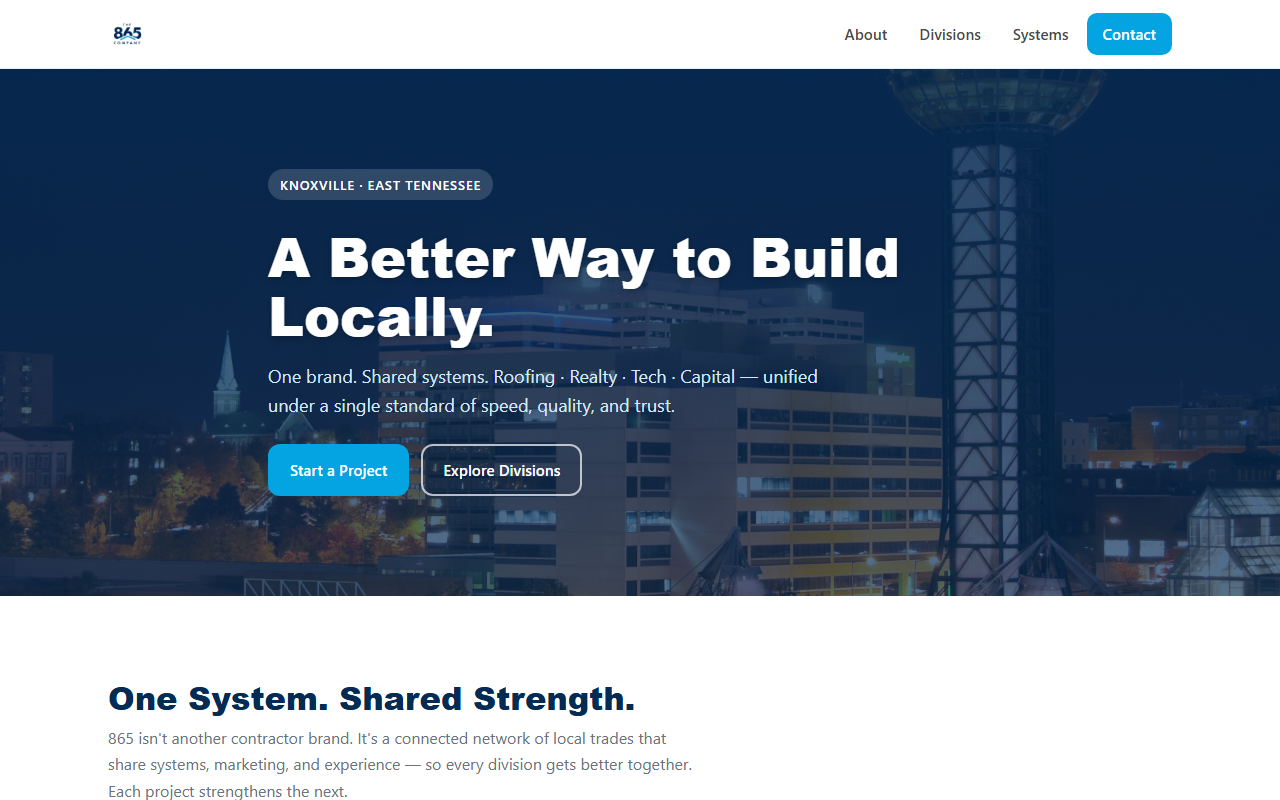 865company.com screenshot