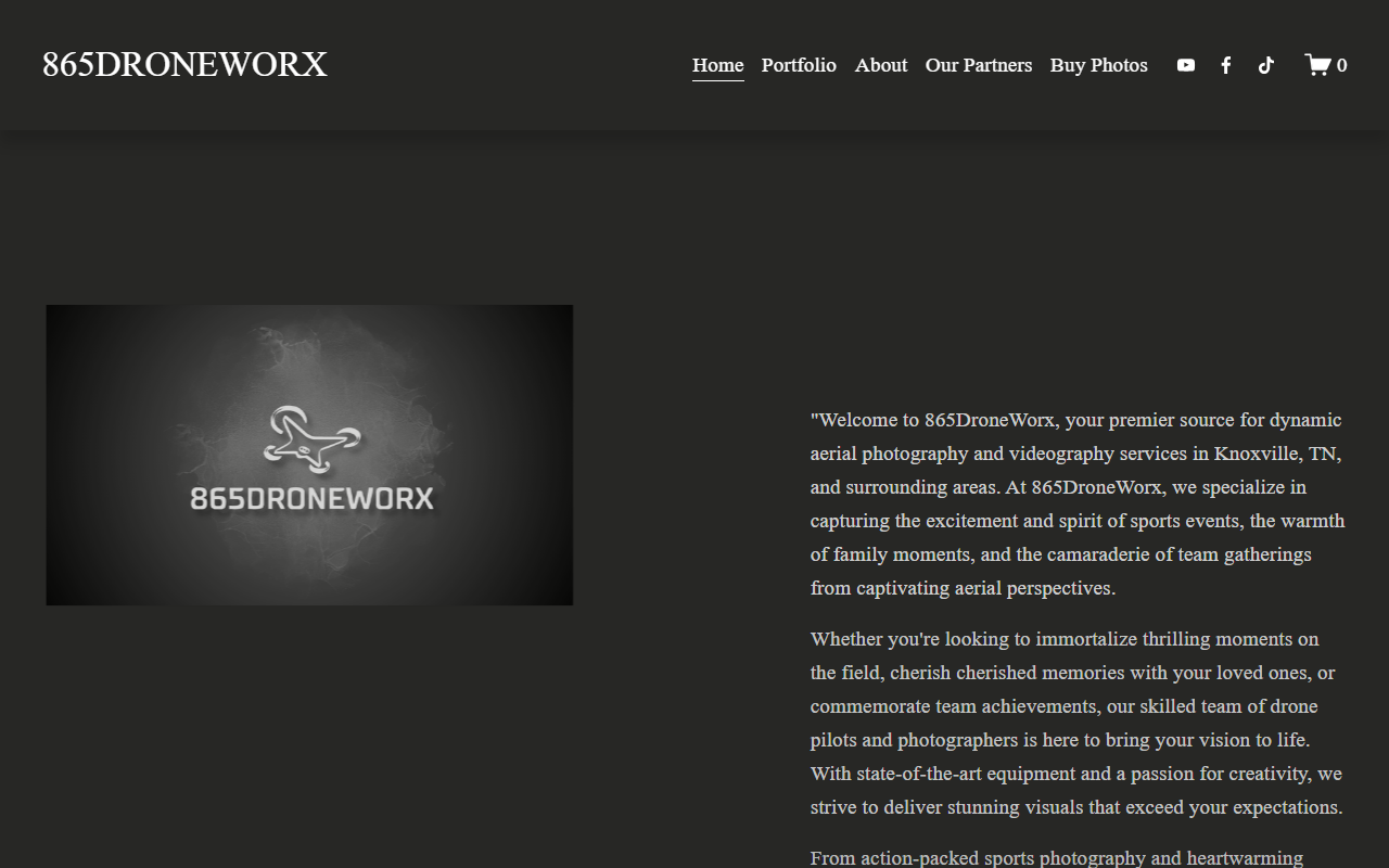 865droneworx.com screenshot