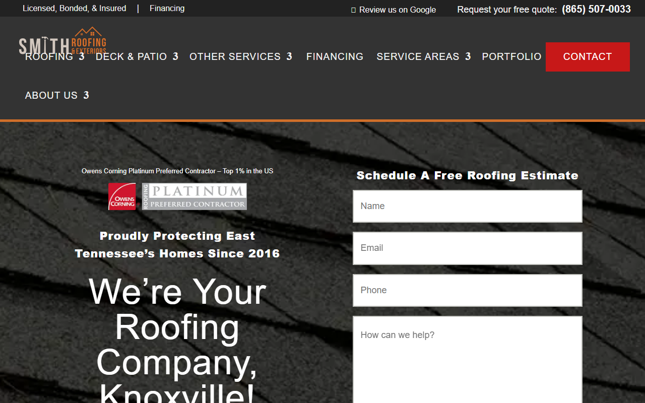 865exterior.com screenshot
