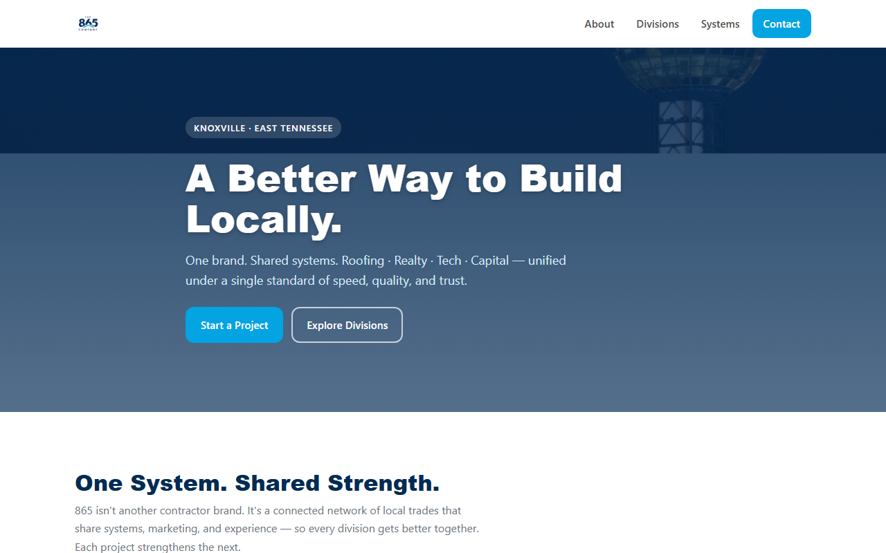 865guttering.com screenshot
