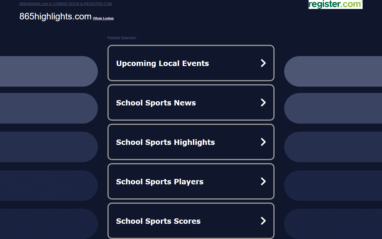865highlights.com screenshot