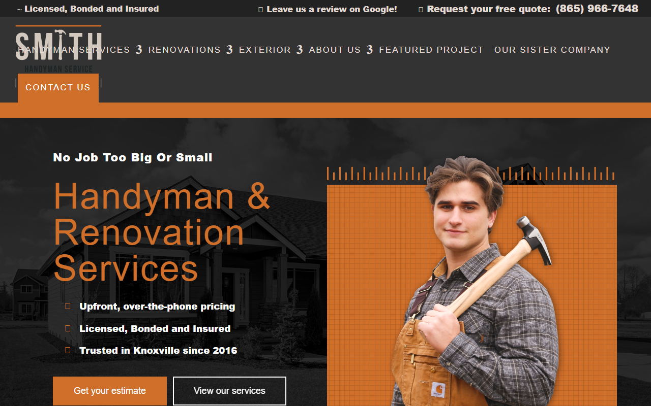 865homeservice.com screenshot