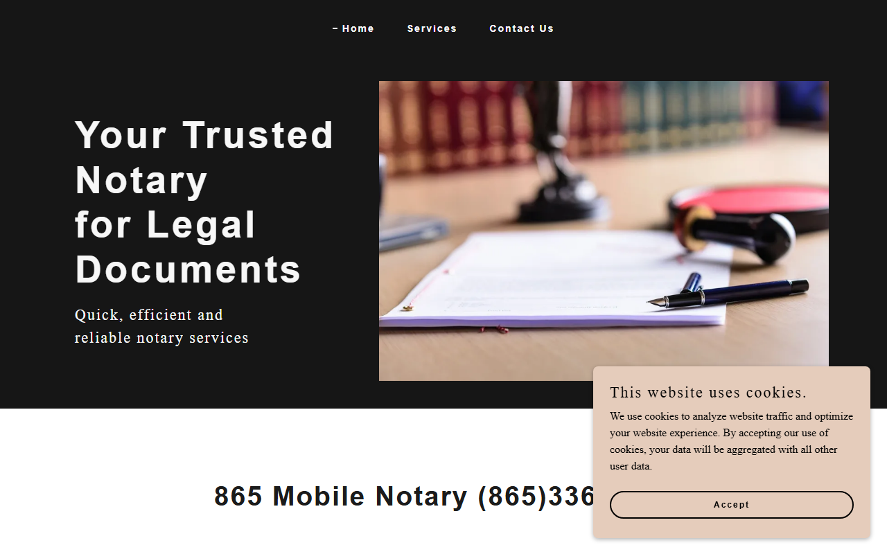 865mobilenotary.com screenshot