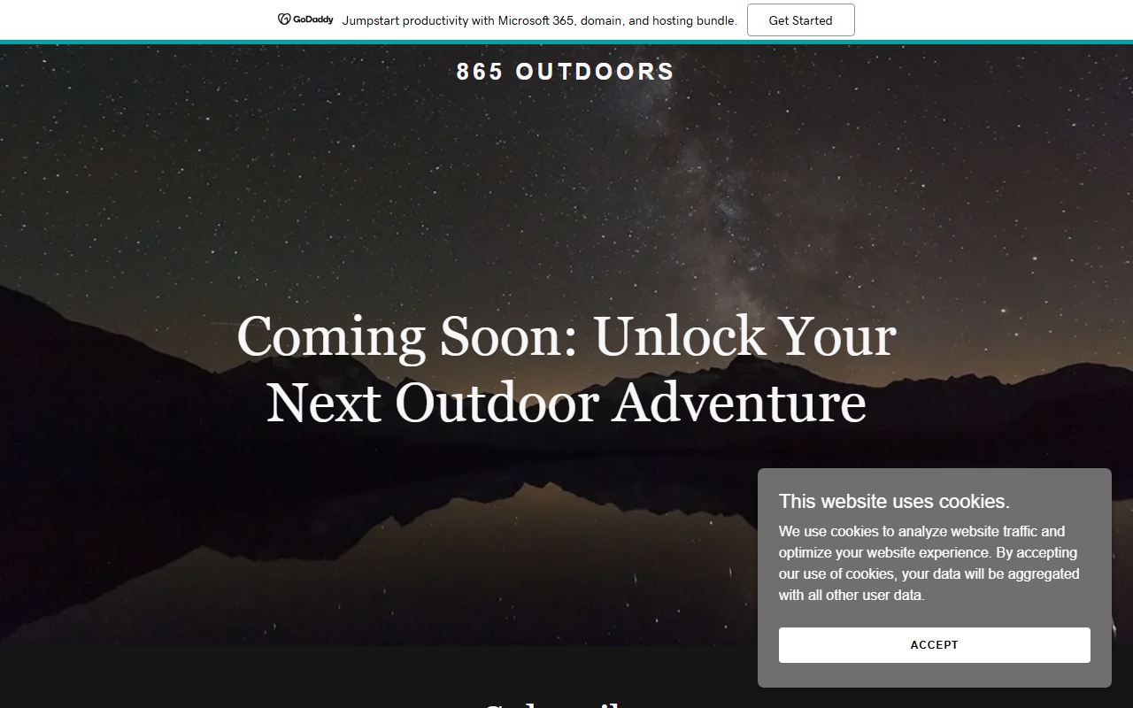 865outdoors.com screenshot
