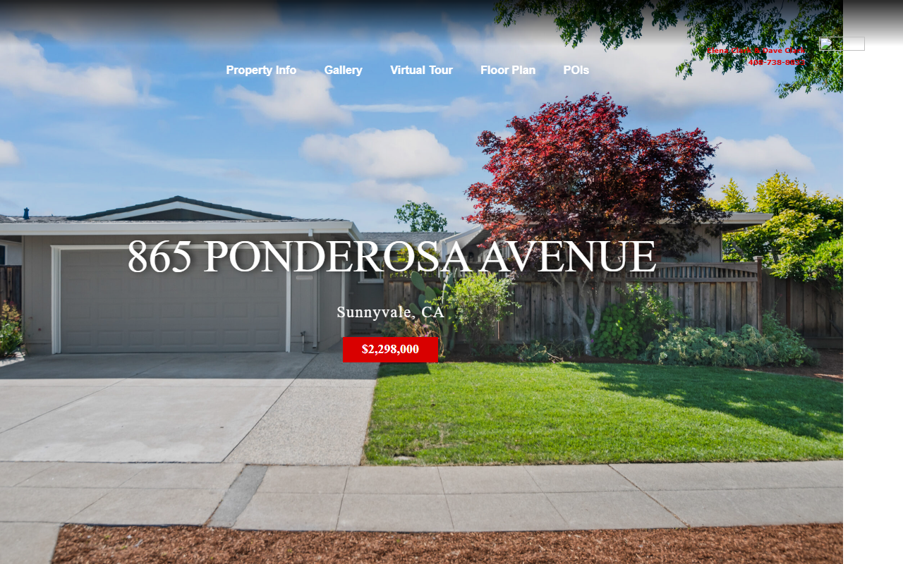865ponderosa.com screenshot