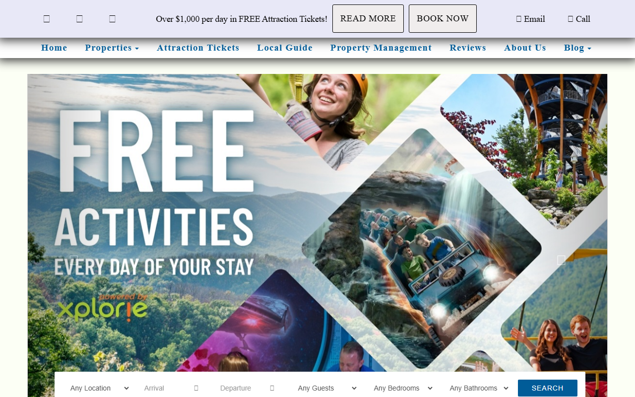 865vacations.com screenshot