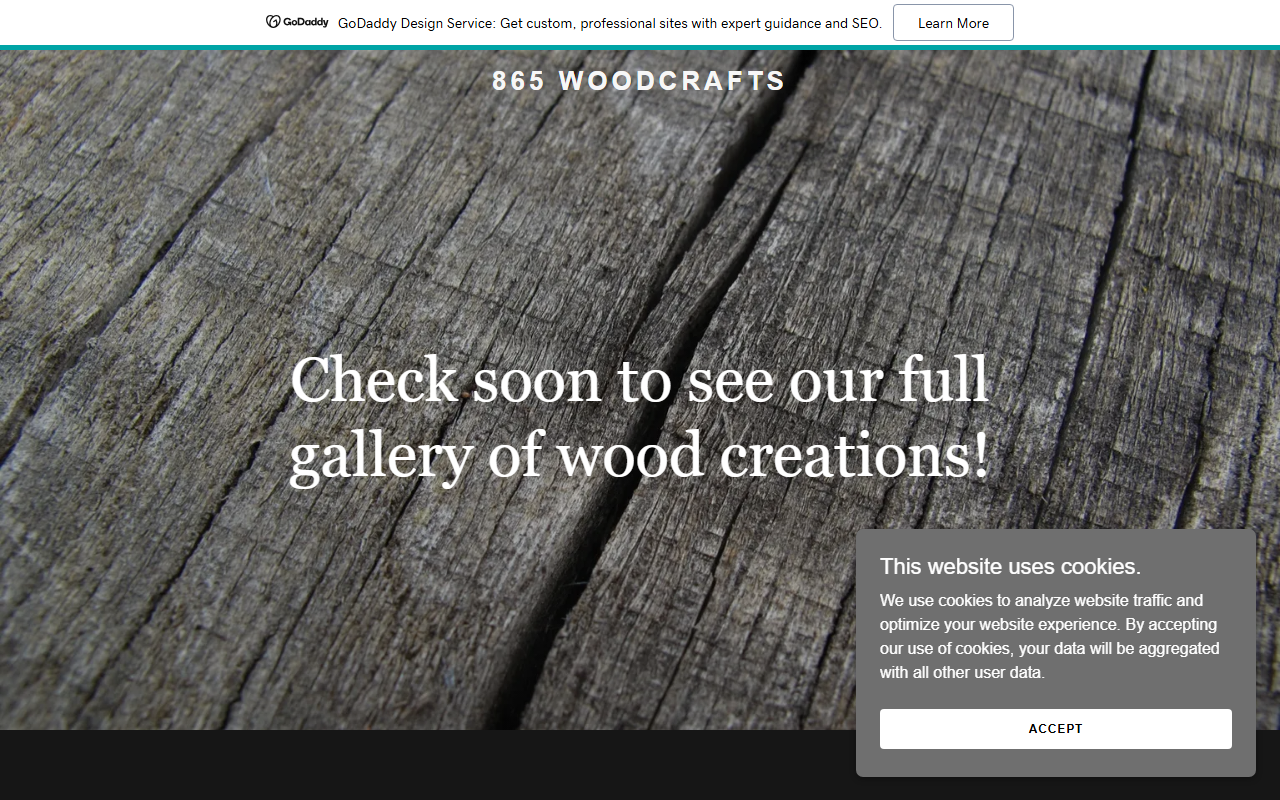865woodcrafts.com screenshot