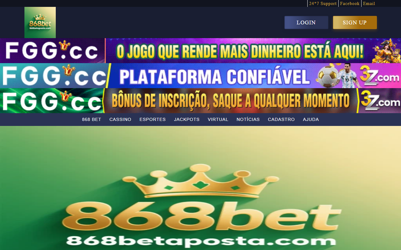 868betaposta.com screenshot
