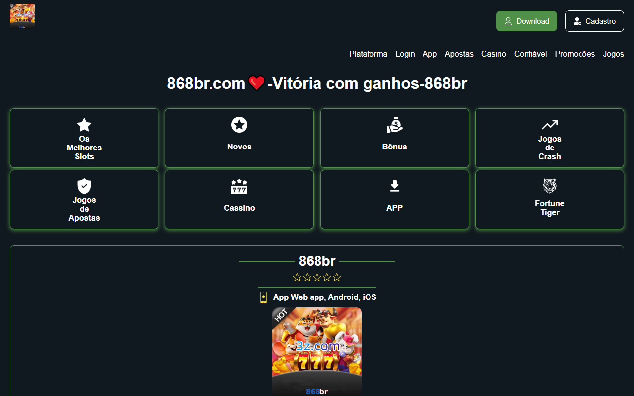 868br-baixar.com screenshot