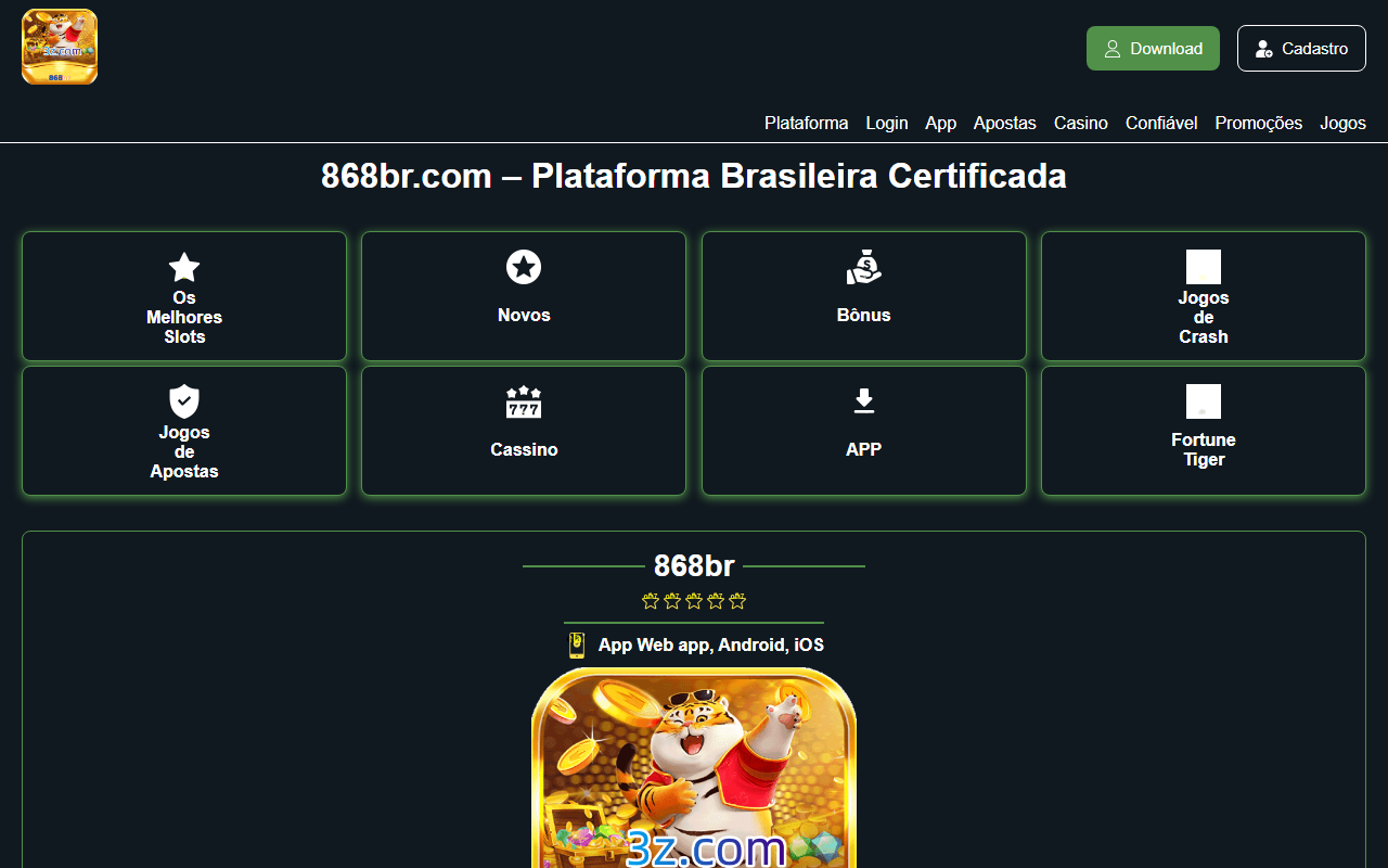 868bronline.com screenshot