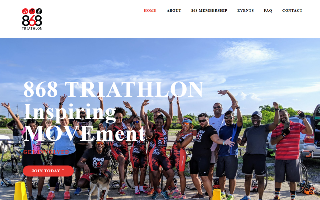 868triathlon.com screenshot