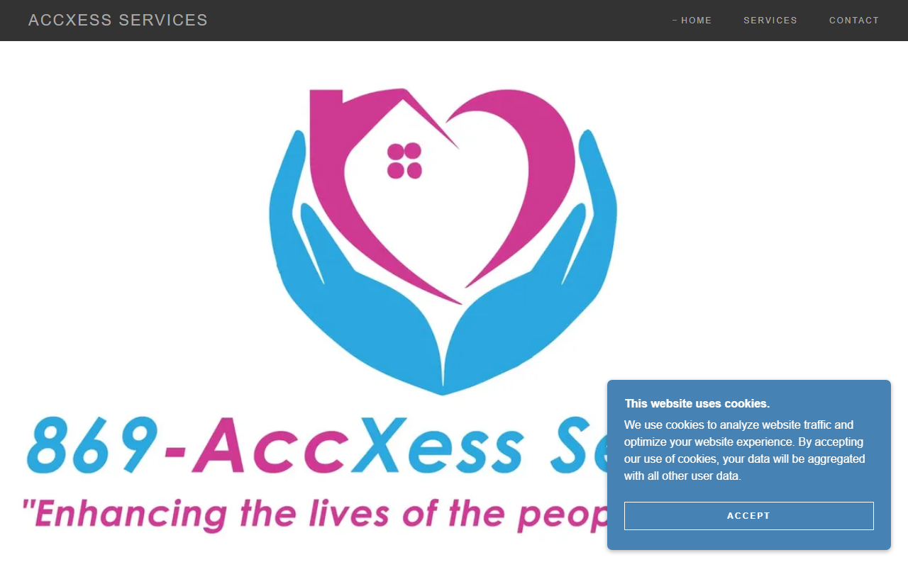 869accxess.com screenshot