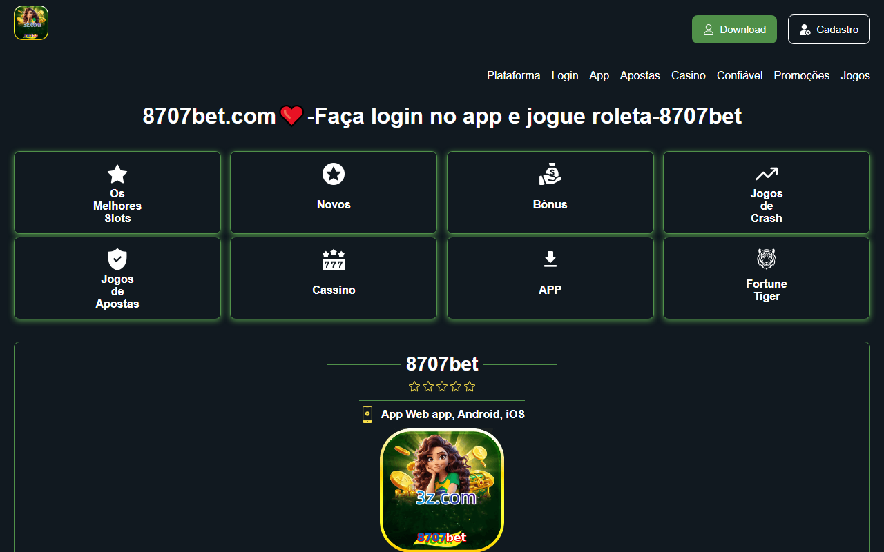 8707betslots.com screenshot