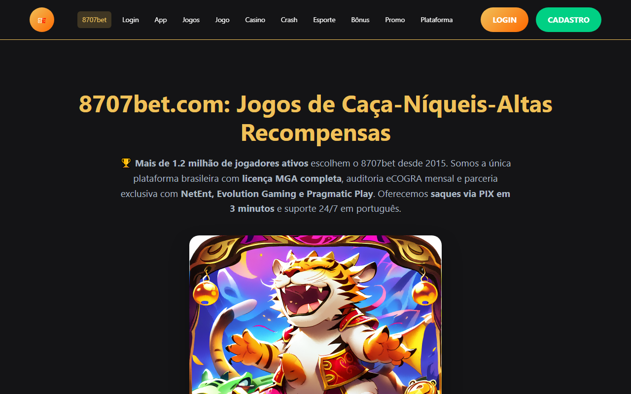 8707betweb.com screenshot