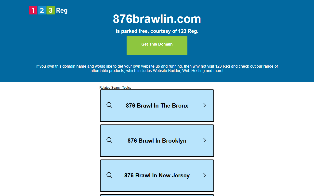 876brawlin.com screenshot