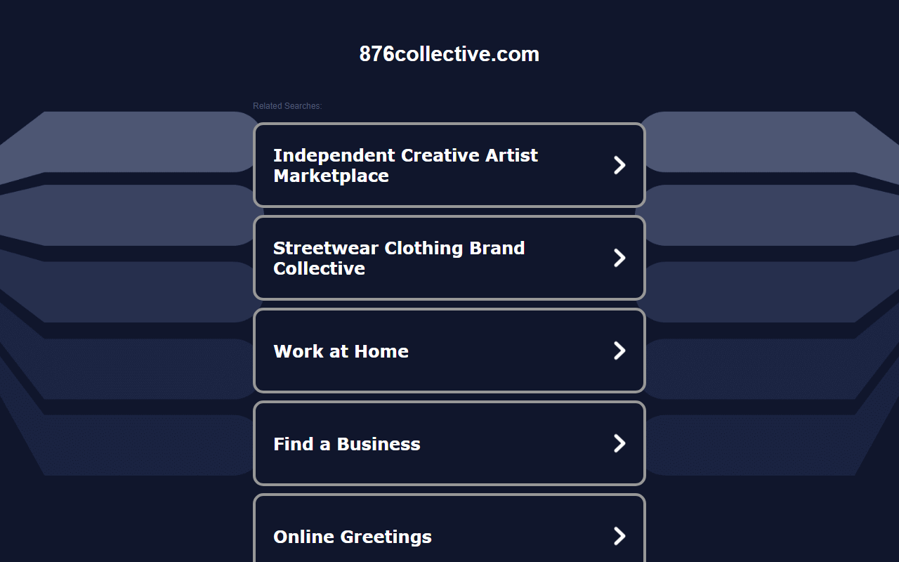 876collective.com screenshot