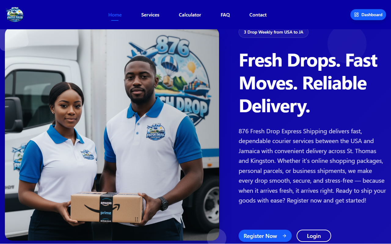 876freshdrop.com screenshot