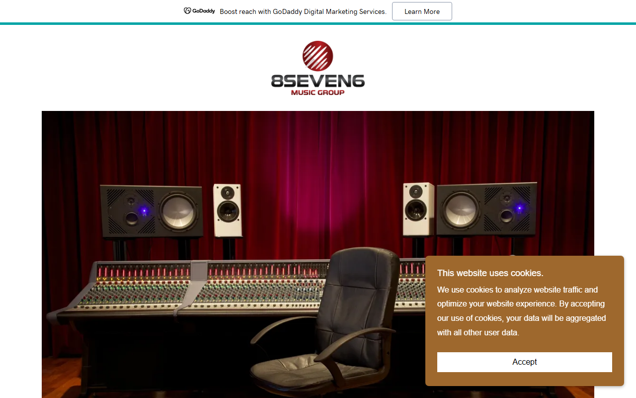 876musicgroup.com screenshot