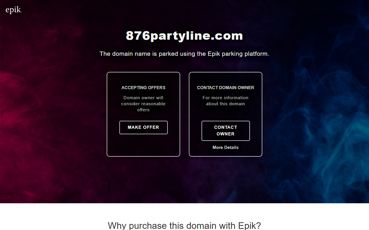 876partyline.com screenshot