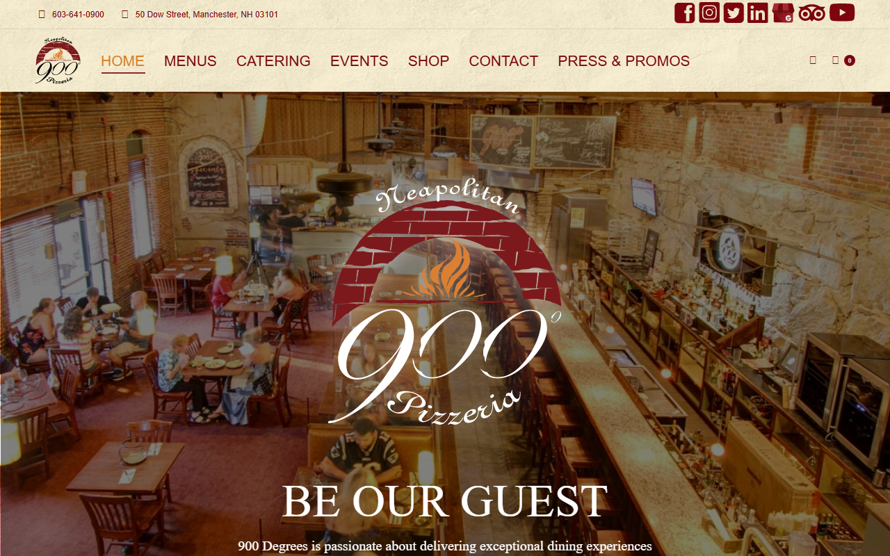 900-degrees.com screenshot