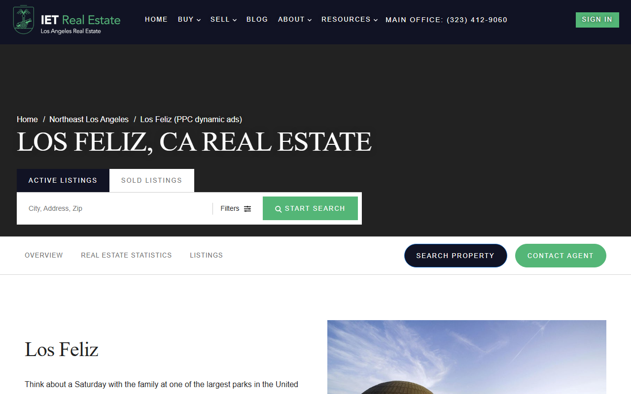 90027realestate.com screenshot