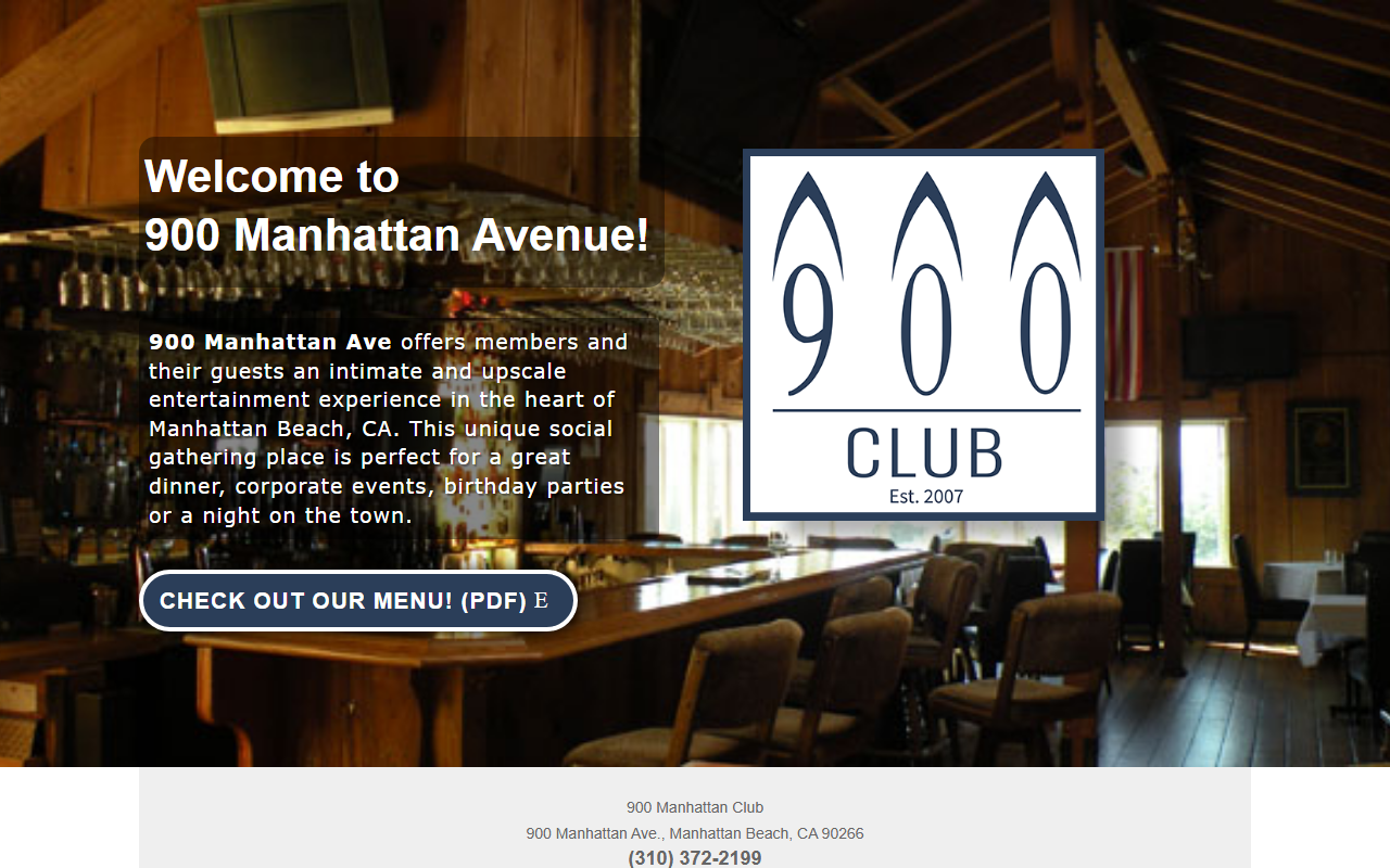 900manhattan.com screenshot