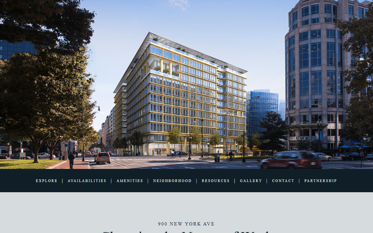 900newyorkavenue.com screenshot