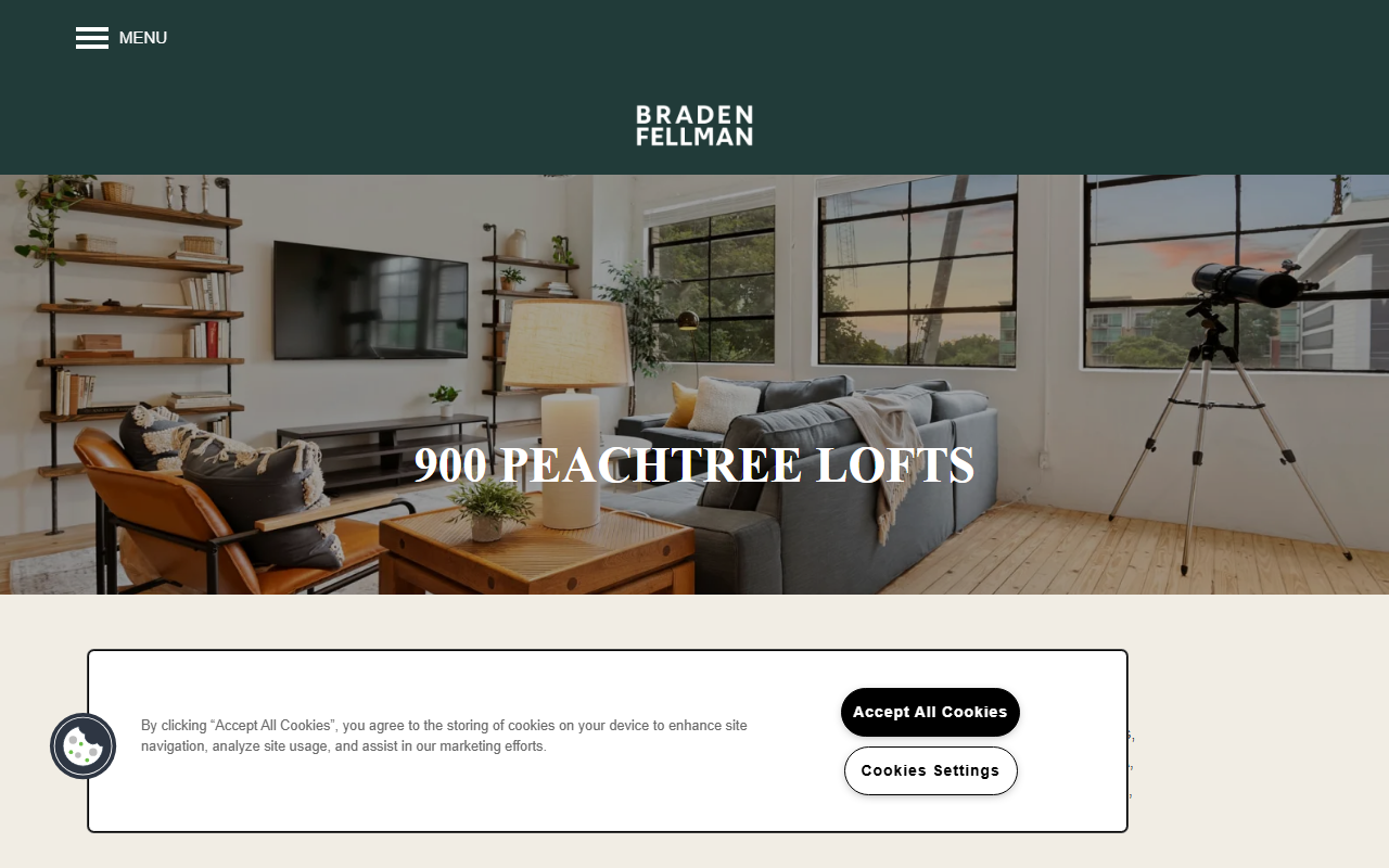 900peachtree.com screenshot