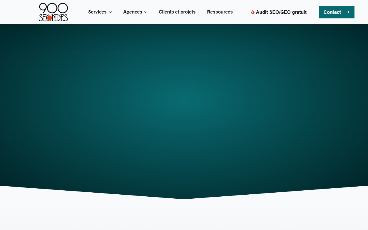 900secondes.com screenshot